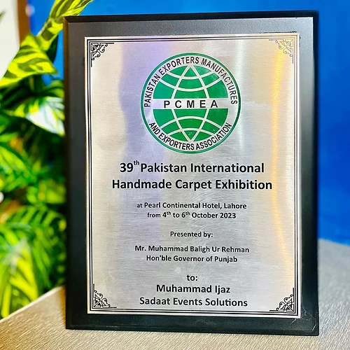 Pakistan Handmade Carpet Exhibition